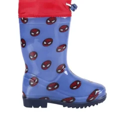 botas agua Cerda azules con partes rojas spiderman