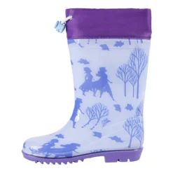 Botas agua Cerda frozen II azules con Elsa y Anna