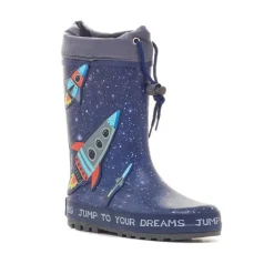 Botas agua espacial con cohetes