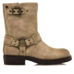 BOTINES DE MUJER MUSTANG BRUNA BEIGE 59833 59619