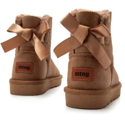 Botines Mustang sky marrones estilo australiana con lazo