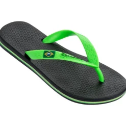 CHANCLAS DE UNISEX IPANEMA CLAS BRASIL II KIDS BLACK/GREEN