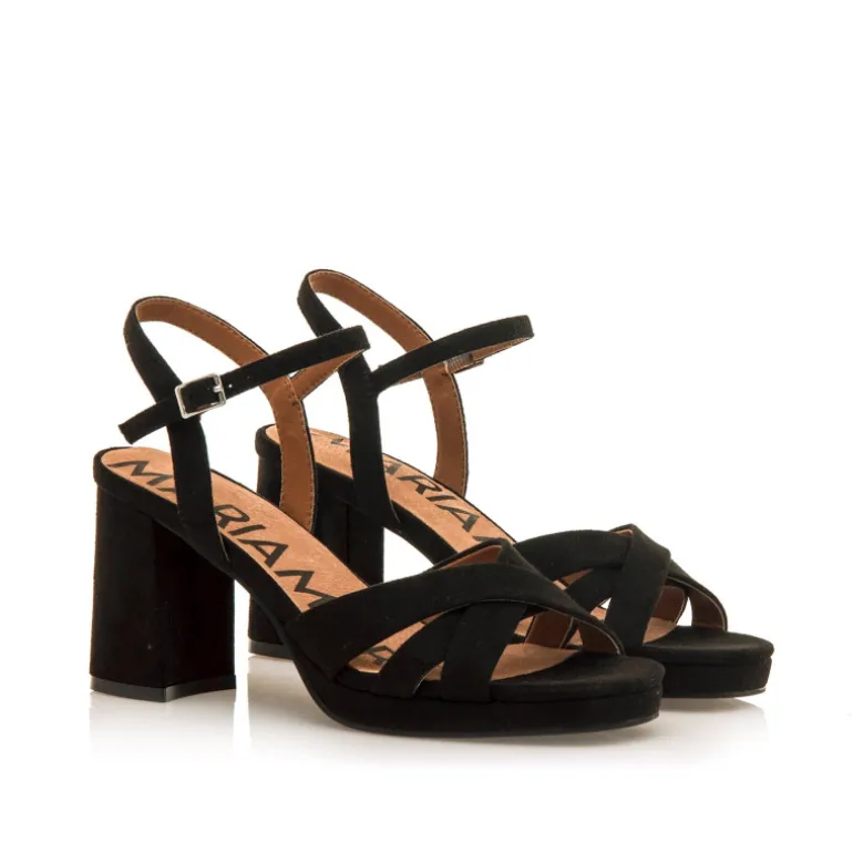 SANDALIAS DE MUJER MARIAMARE CEFALU NEGRO 68647 60521
