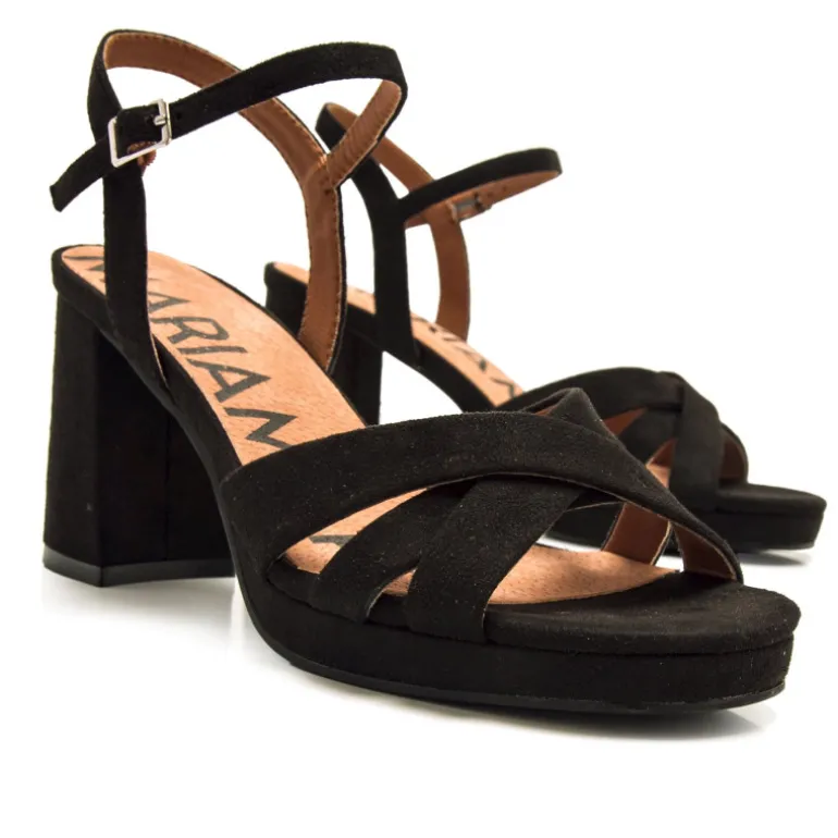 SANDALIAS DE MUJER MARIAMARE CEFALU NEGRO 68647 60521