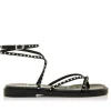 SANDALIAS DE MUJER MUSTANG ALYSA NEGRO 55299 60160