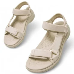 Sandalias planas Mustang tornado beige estilo trekking