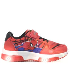 Zapatillas deporte Cerda con luces de spiderman con detalles de telarañas