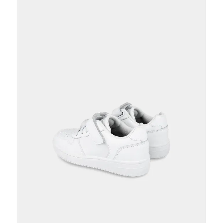 ZAPATILLAS DEPORTE GARVALIN DE NIñO BLANCO 241710B