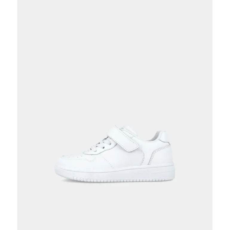 ZAPATILLAS DEPORTE GARVALIN DE NIñO BLANCO 241710B