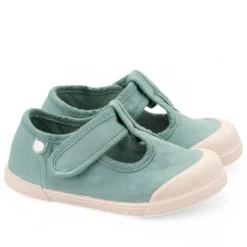 Zapatillas lona Igor matcha estilo pepito respetuosas