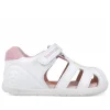 ZAPATOS BIOMECANICS DE NIñA BLANCO Y ROSA 252166D